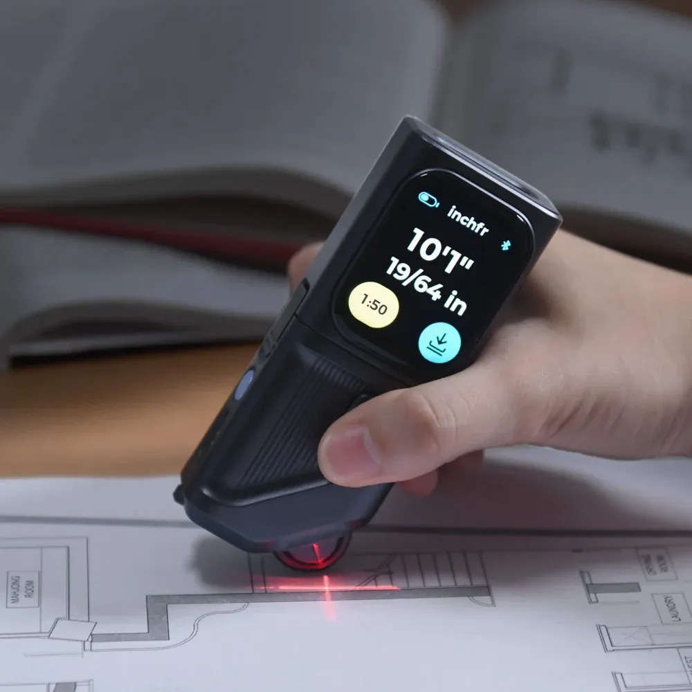 4-in-1 Modular Laser Measuring Kit | Smart Planner, Bilateral Laser & Digital Scale Roller