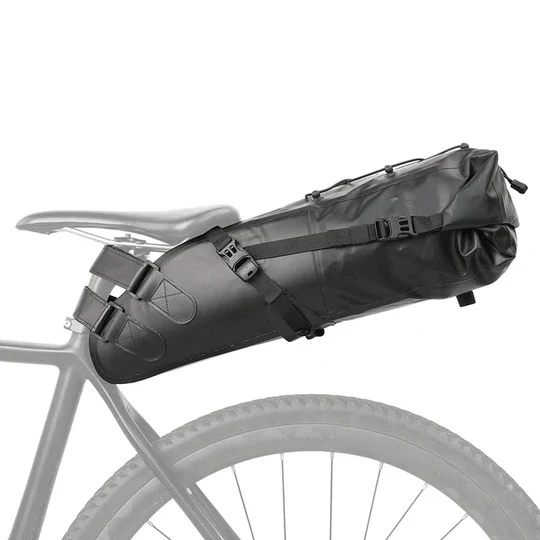 Multifunctional Bike Seat Post Stabilizer | Saddle Bag & Water Bottle Holder Stabilizer