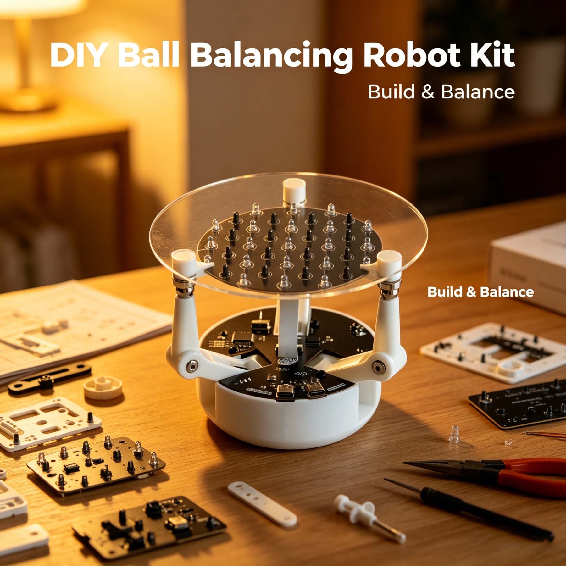 DIY Ball-Balancing Robot Kit