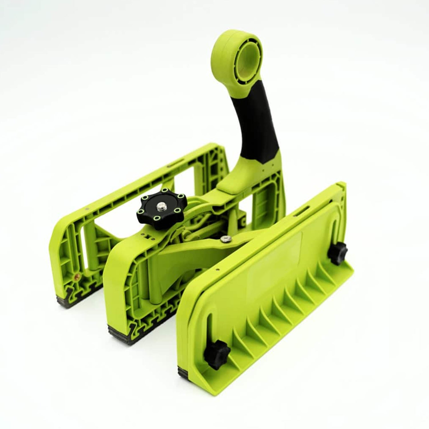 Retractable expansion push plate