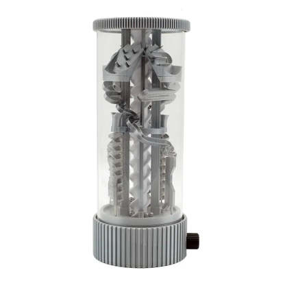 Spinning Pinball RGB Remote Control Night Light – Silver
