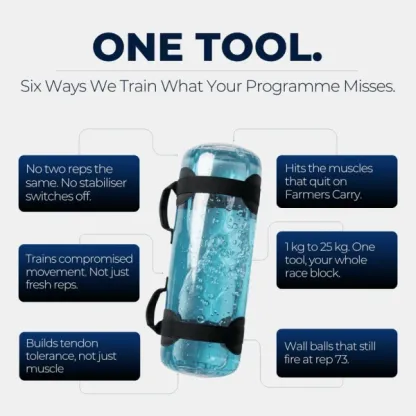 Dynamic Water Training Weight – Unstable Load for Real Race Strength