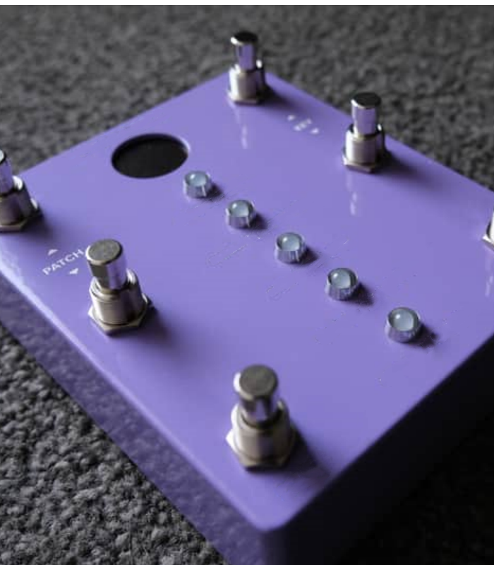 Compressor & Preamp Guitar Pedal – Studio Rack Style with Vintage Grit