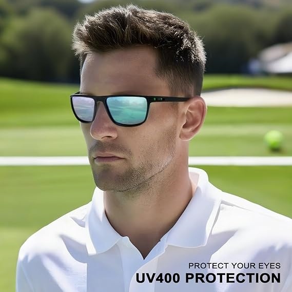 Polarized Sports Sunglasses – UV400, 18g Lightweight for Golf & Outdoor 🕶️⛳