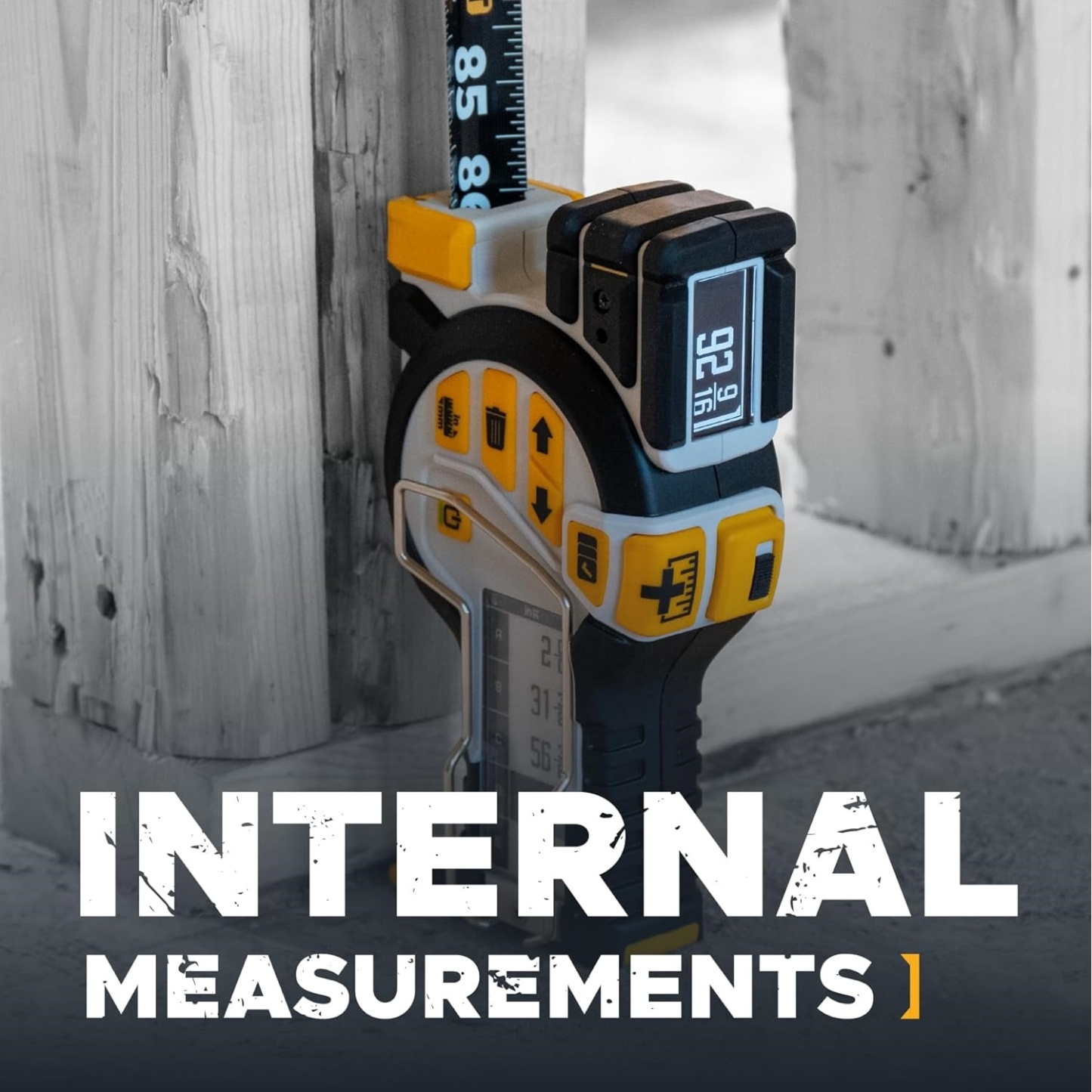 Hybrid Measuring Tool – Tape + Laser + Level + Bluetooth