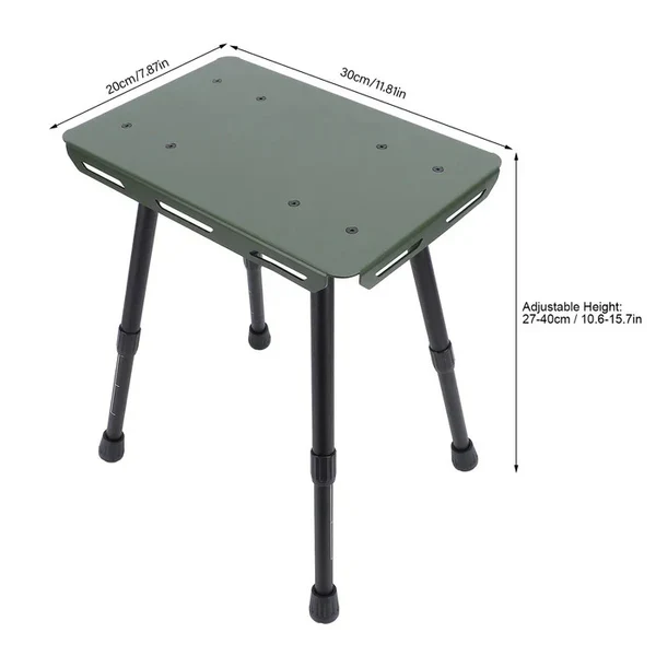 Portable Camping Chair – Foldable Stool & Small Table