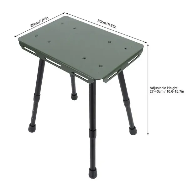 Portable Camping Chair – Foldable Stool & Small Table