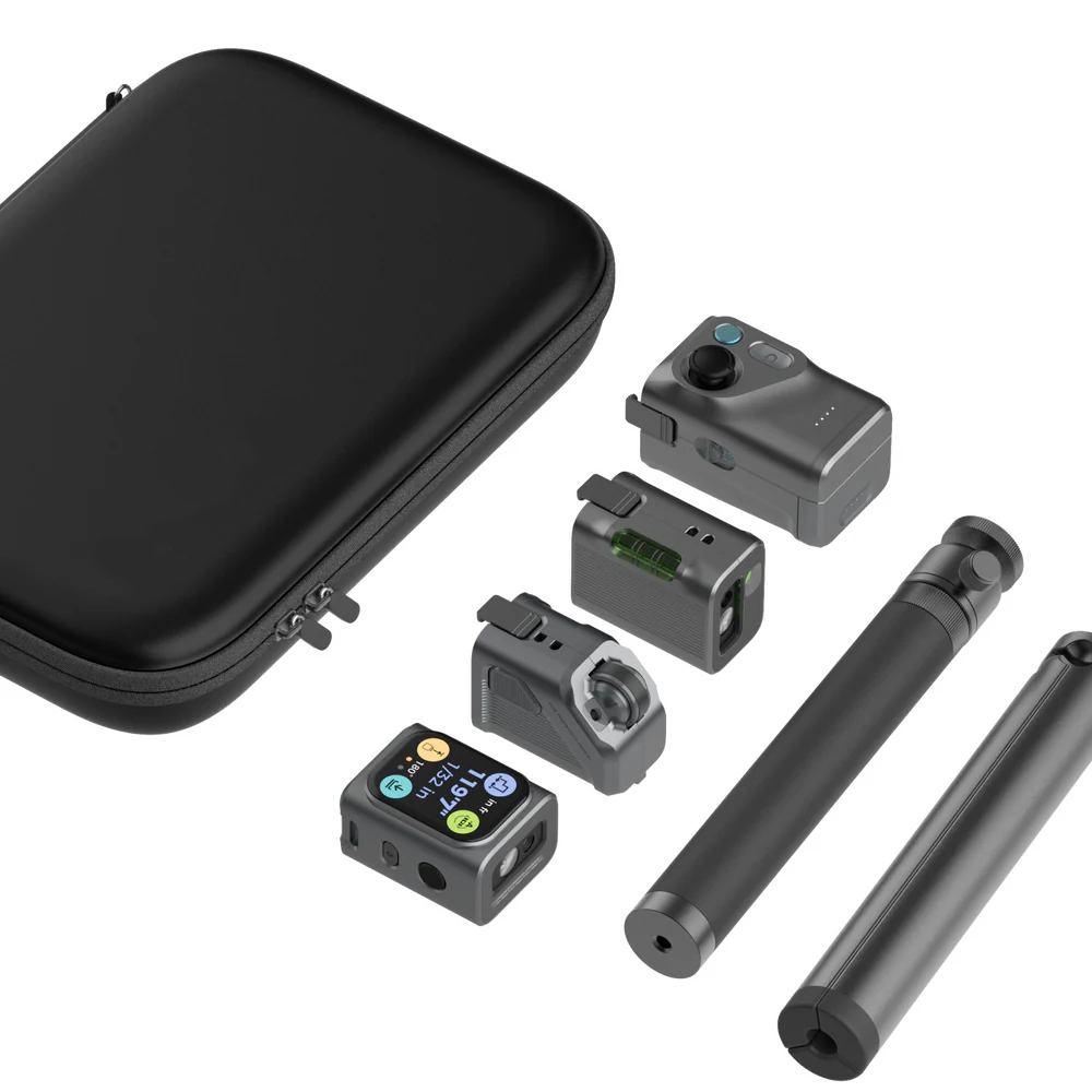 4-in-1 Modular Laser Measuring Kit | Smart Planner, Bilateral Laser & Digital Scale Roller