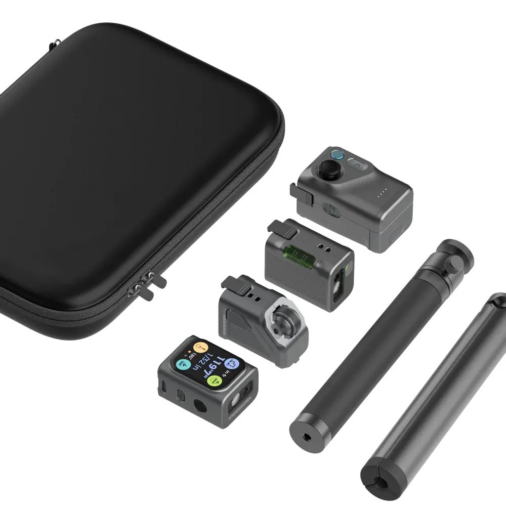 4-in-1 Modular Laser Measuring Kit | Smart Planner, Bilateral Laser & Digital Scale Roller