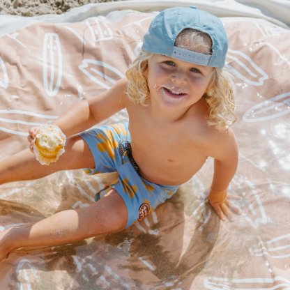 Baby Beach Pool | 2-in-1 Kids Splash Pool & Beach Blanket