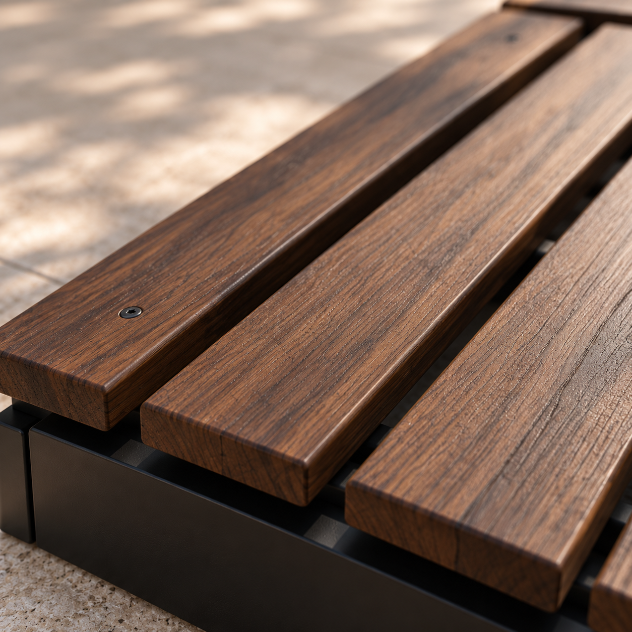 Portable Step-Activated Outdoor Shower Platform