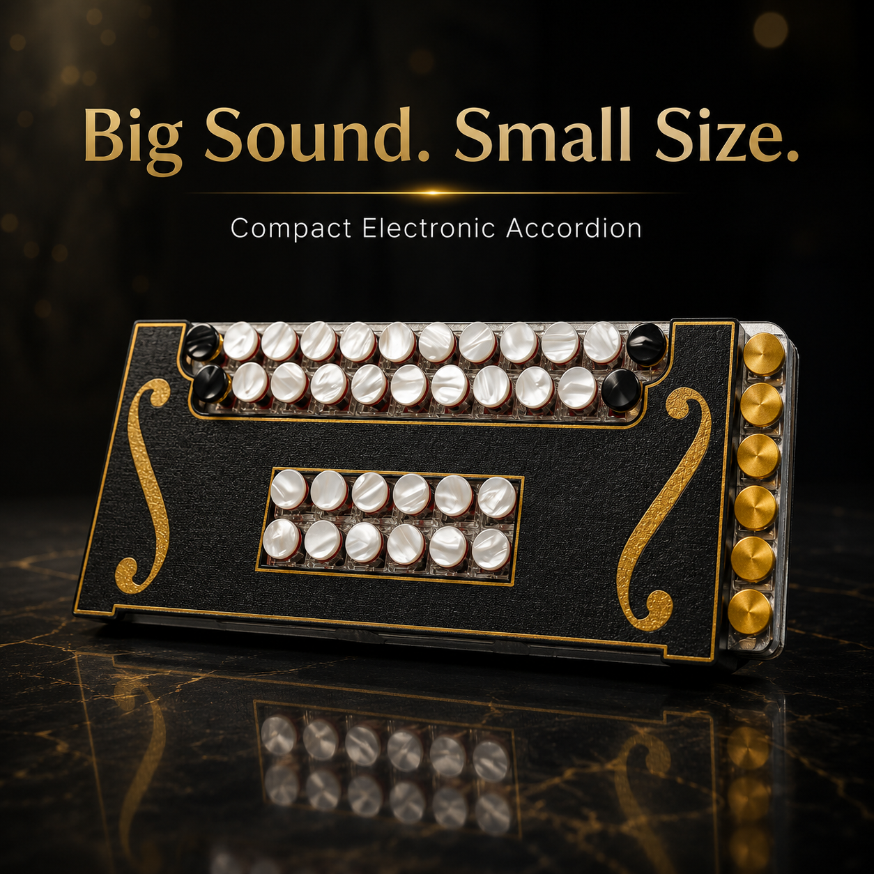 Portable MIDI Accordion – Compact Digital Accordion for Modern Musicians