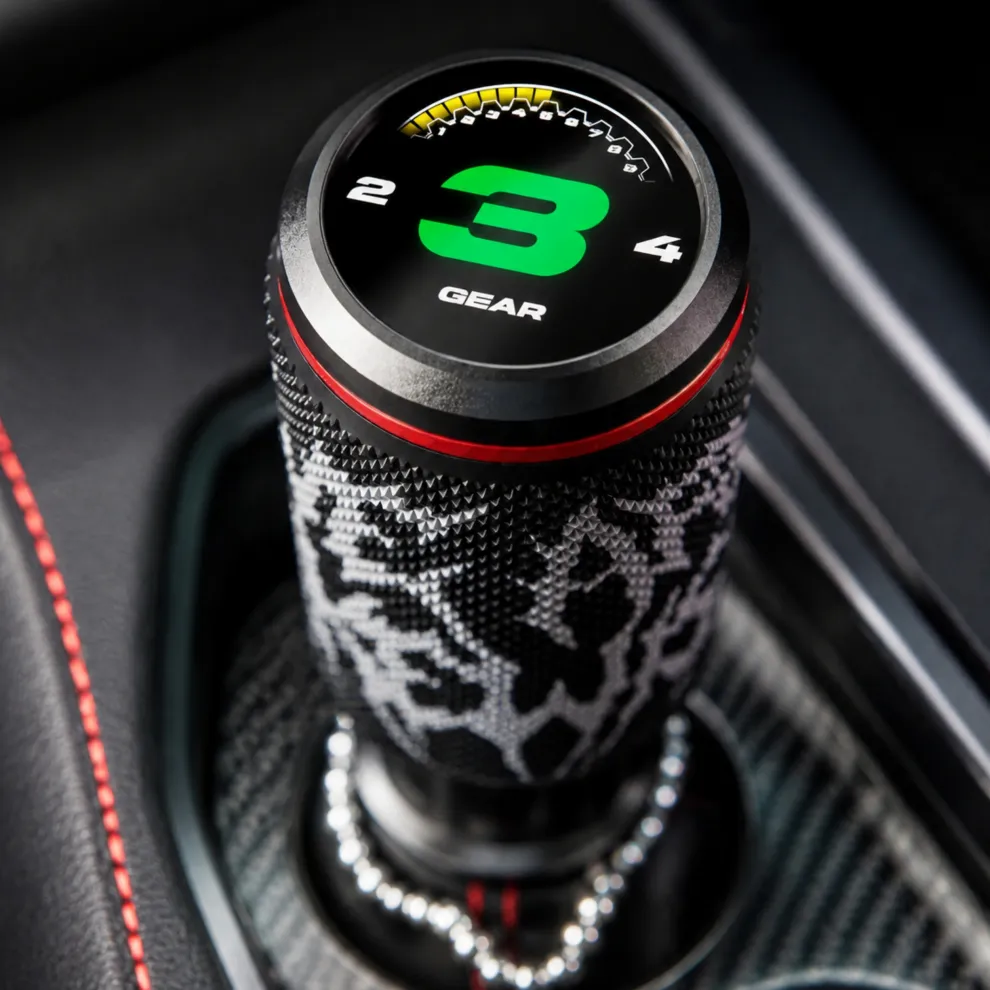 OLED Gear Display Shift Knob