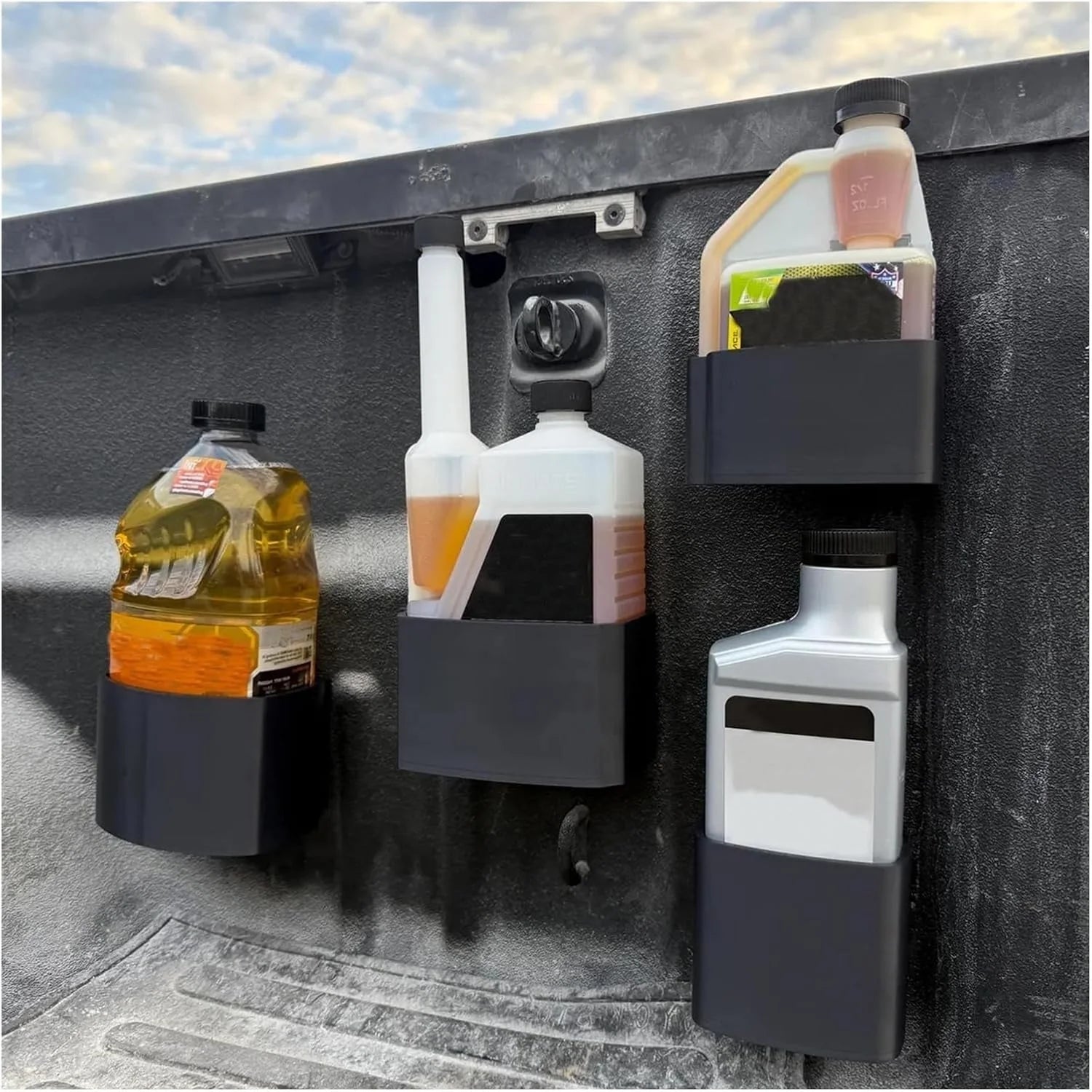 Magnetic diesel additive support