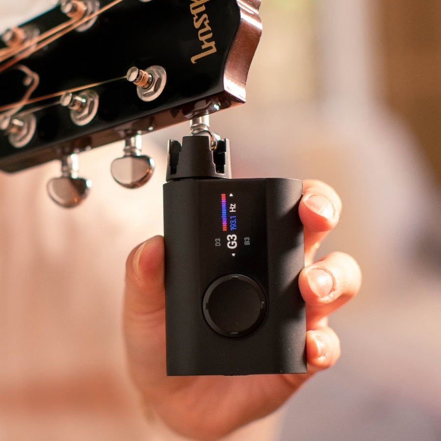 The Smart Automatic Guitar Tuner & String Winder – 150+ Tunings, Metronome 