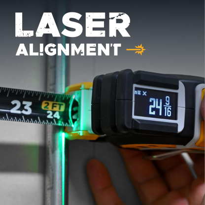 Hybrid Measuring Tool – Tape + Laser + Level + Bluetooth