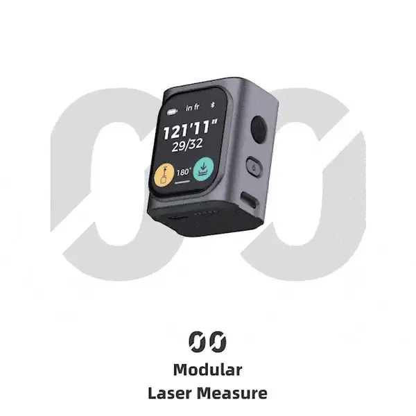4-in-1 Modular Laser Measuring Kit | Smart Planner, Bilateral Laser & Digital Scale Roller