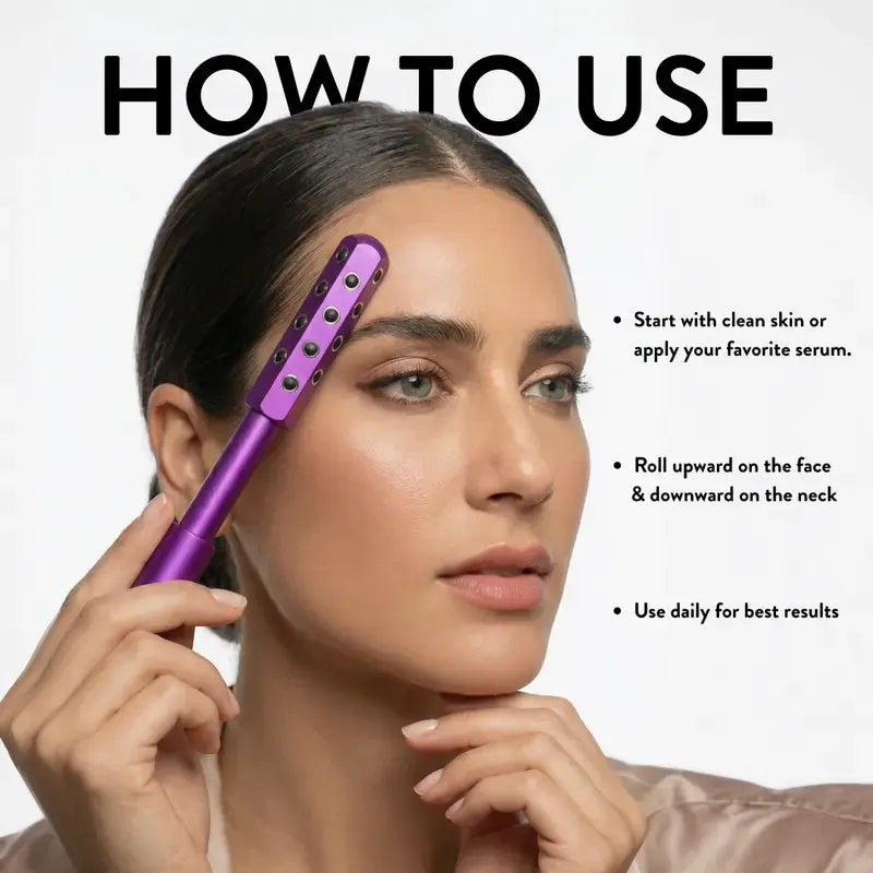 Facial Massaging Beauty Roller – Daily Skincare Tool for Comfort