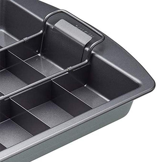 Chicago metallic gray steel springform pan