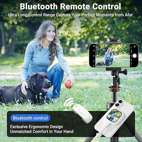 📱 RearCam View: iPhone Wired Selfie Monitor | Clip-On Screen for Back Camera Vlogging & Live Streaming