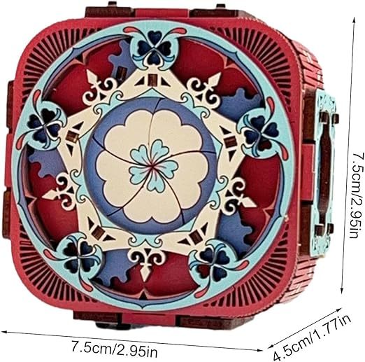 Wooden 3D Puzzle Music Box Kit