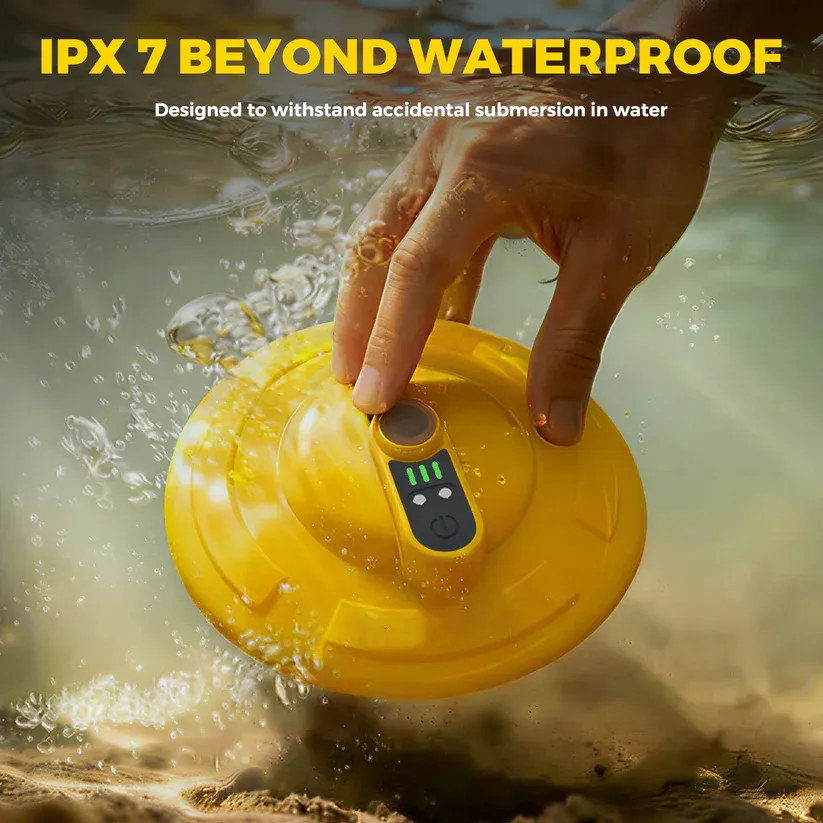 Floating Bait Aerator | IPX7 Waterproof & 14-Hour Run Time for Live Bait Buckets