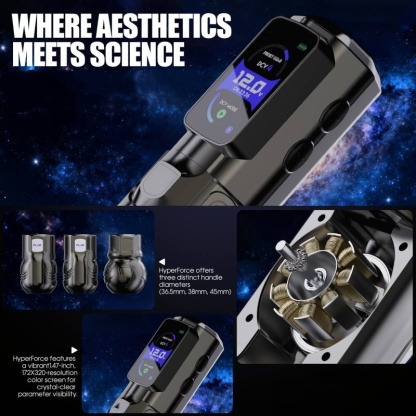 Wireless Tattoo Pen Kit : 4.5mm Stroke + Brushless Motor