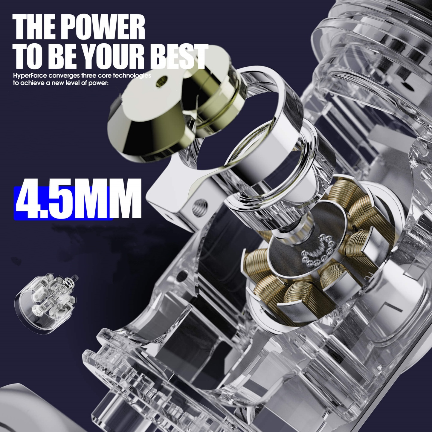 Wireless Tattoo Pen Kit : 4.5mm Stroke + Brushless Motor