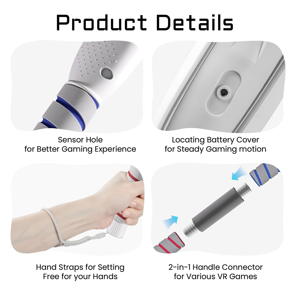 Multi-game VR controller grip