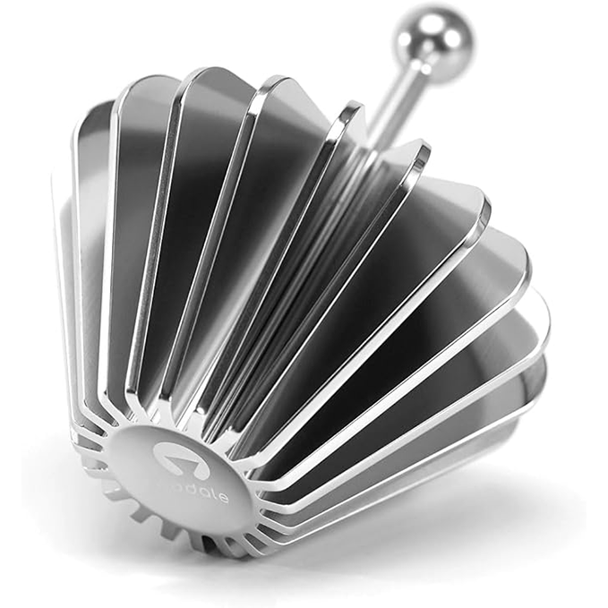 Filter paper clamp, all-metal coffee filter paper shape retainer