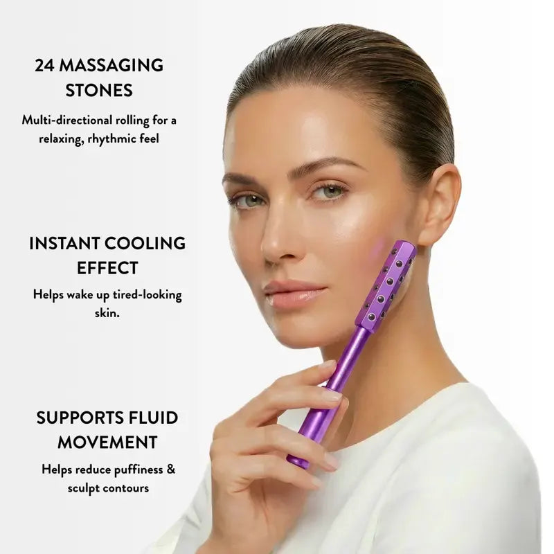 Facial Massaging Beauty Roller – Daily Skincare Tool for Comfort