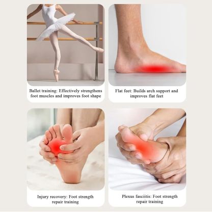 Professional Foot & Finger Strengthener | Portable Elastic Resistance Trainer for Dancers & Athletes