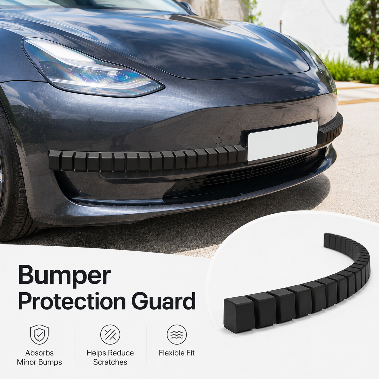 Magnetic Car Bumper Protection System