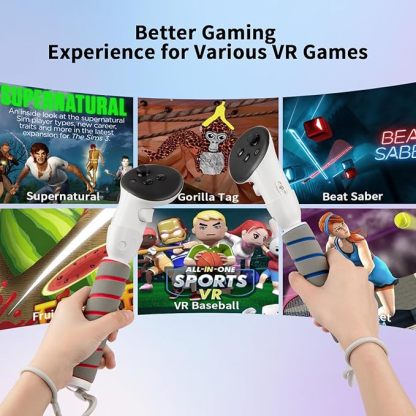 Multi-game VR controller grip