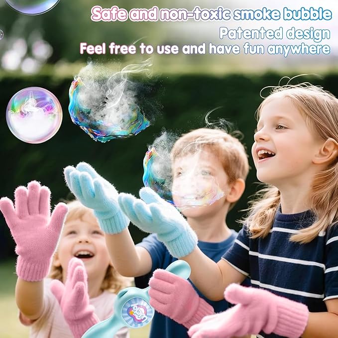 Colored Smoke Bubble Machine