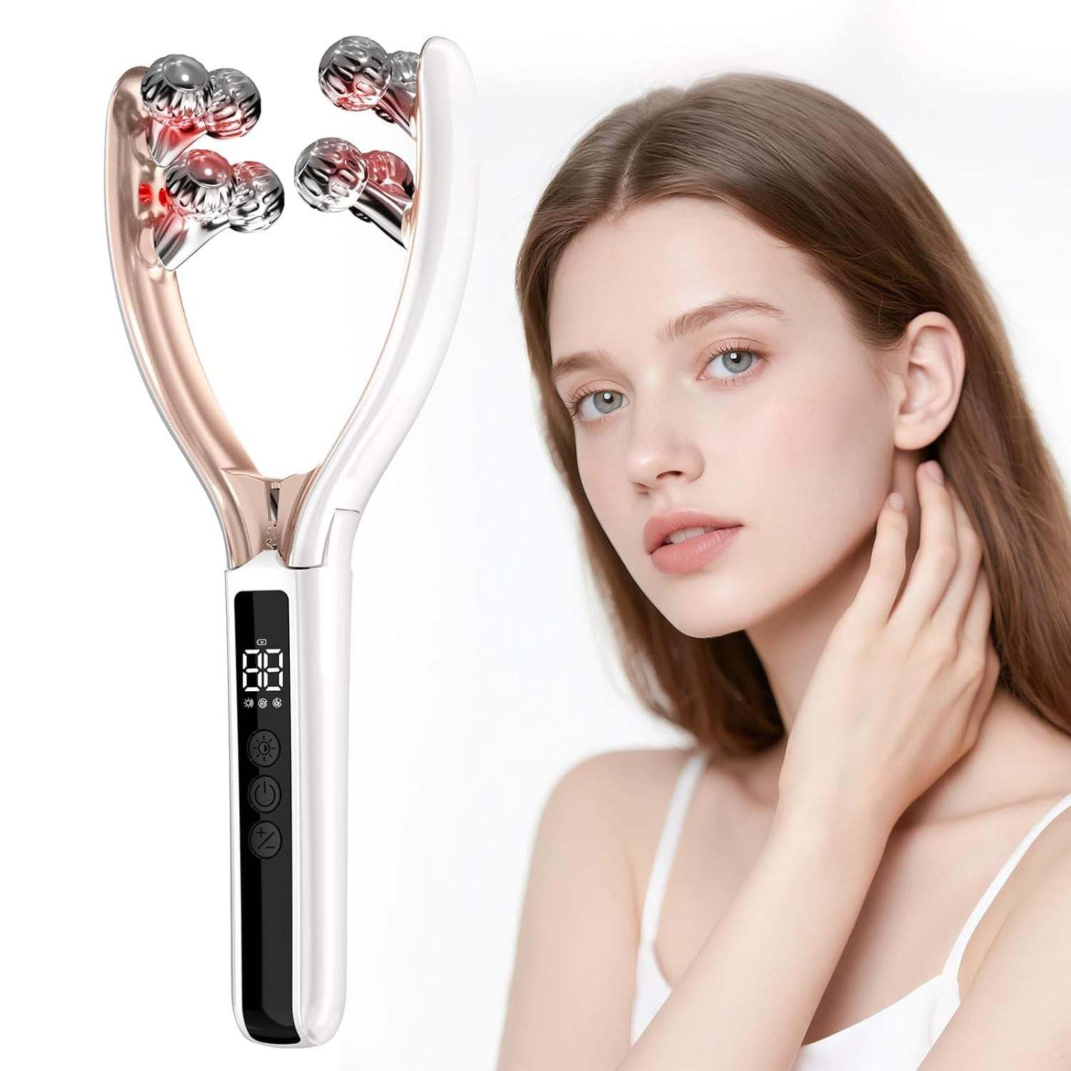 Facial Massager for Face and Neck – Lymphatic Drainage, Sculpting, and Contouring
