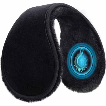 Winter Bluetooth Earmuff Headphones | HD Sound Wireless Earmuffs, Built-in Microphone