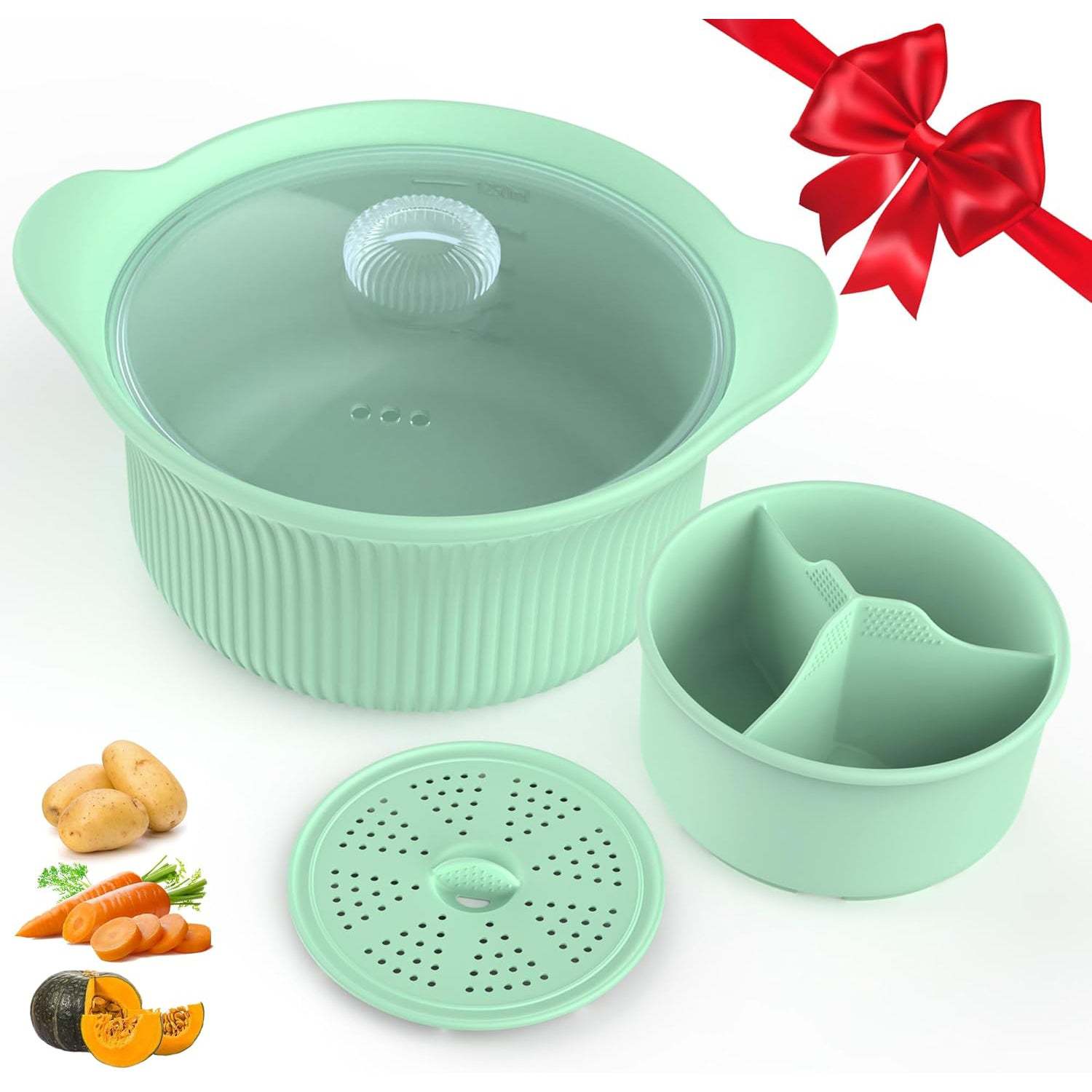 Microwave Silicone Steamer