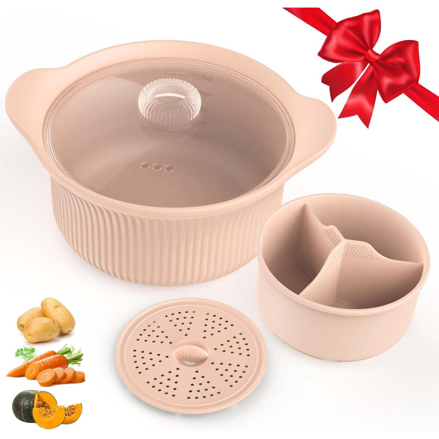 Microwave Silicone Steamer