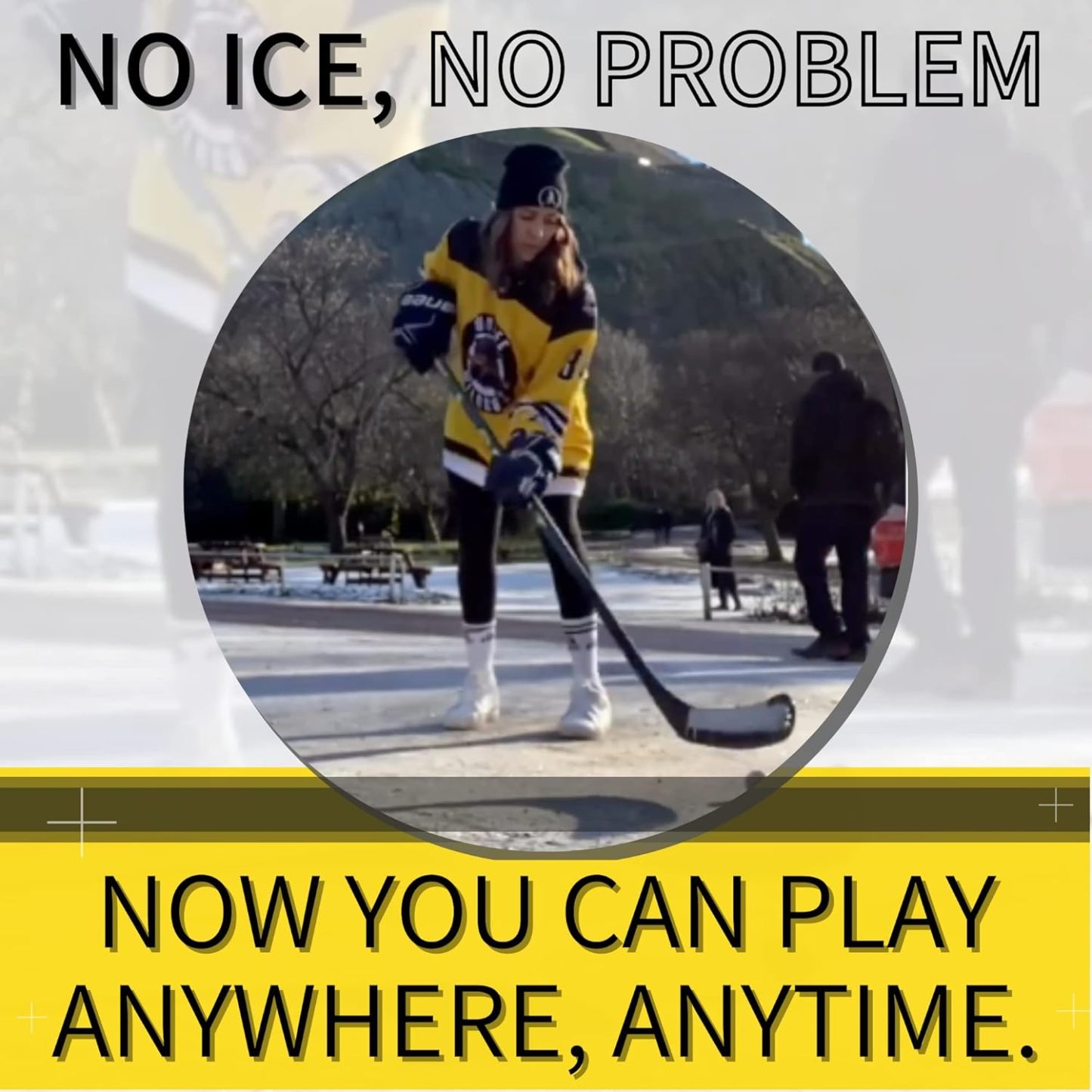 Wraparound Hockey Stick Blade Protector – Durable, Fits Youth and Adult Sticks