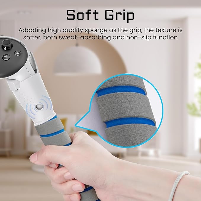Multi-game VR controller grip