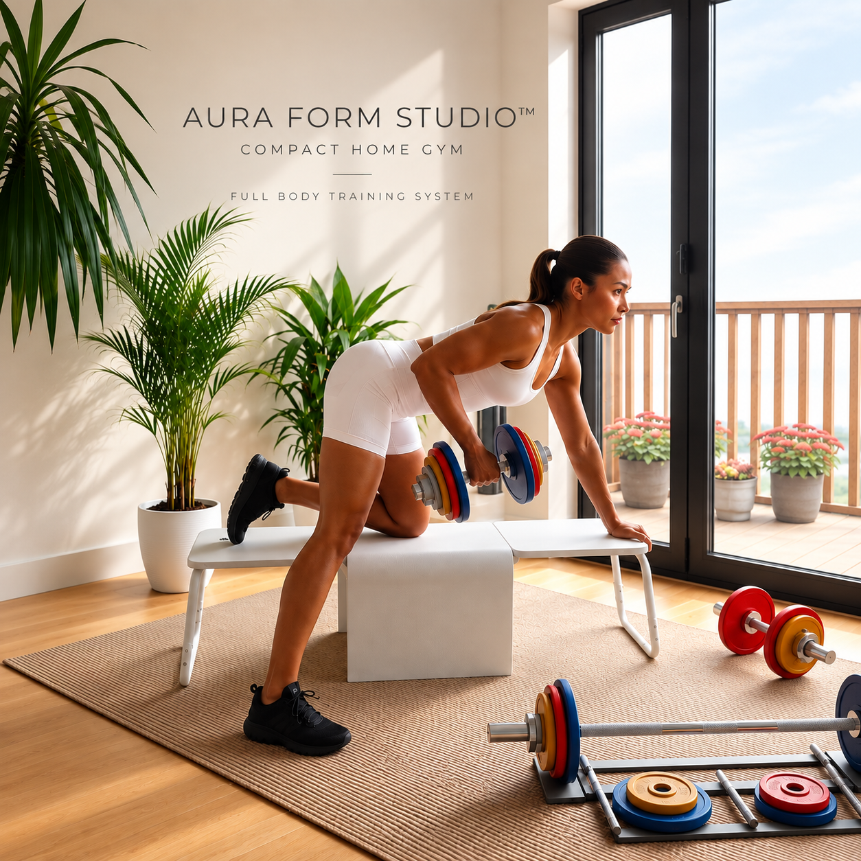AuraForm Studio – Compact Home Gym That Lives in Your Space