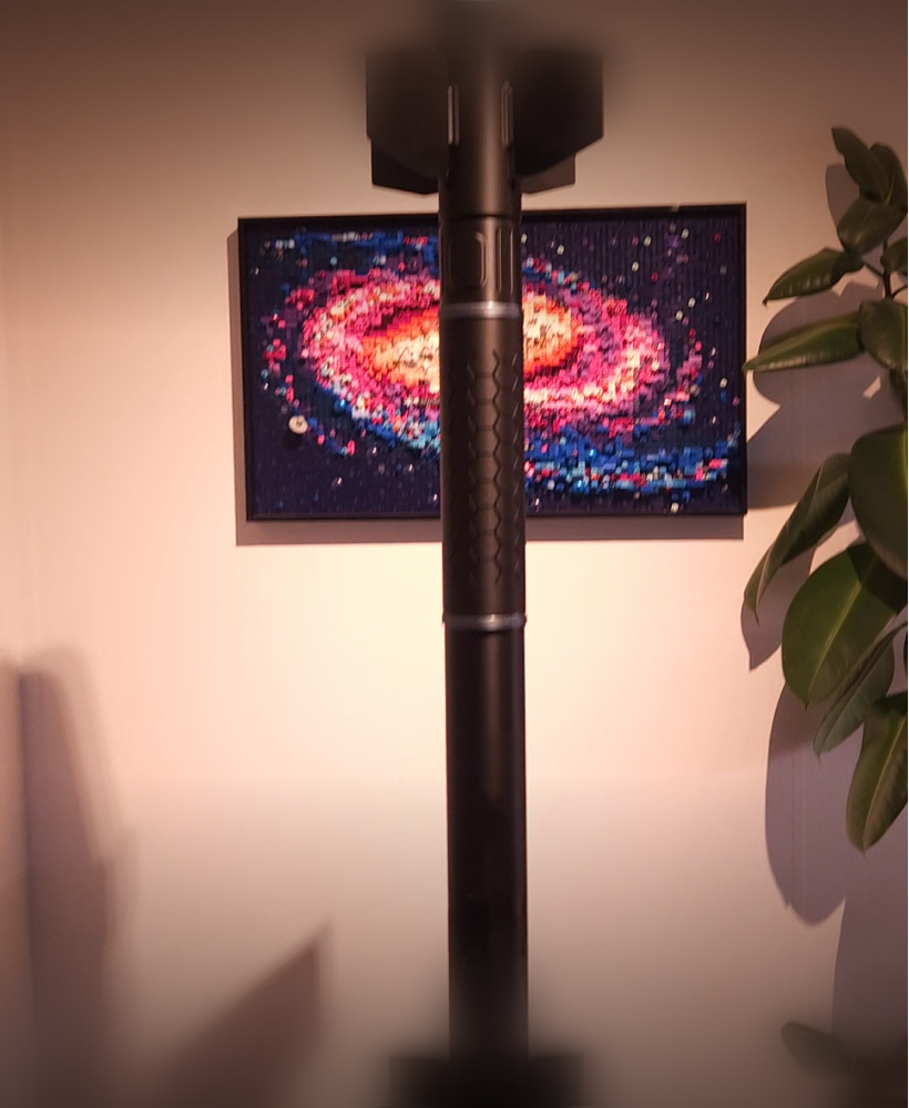 Full-Scale Sci-Fi Missile Wall Art | Hand-Finished 130cm Prop for Modern Interiors