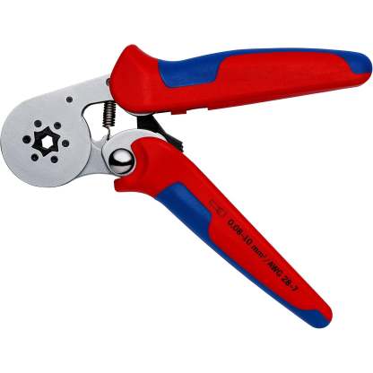 Self-Adjusting Crimping Pliers for Wire Ferrules – 180 mm, Hexagonal Crimping