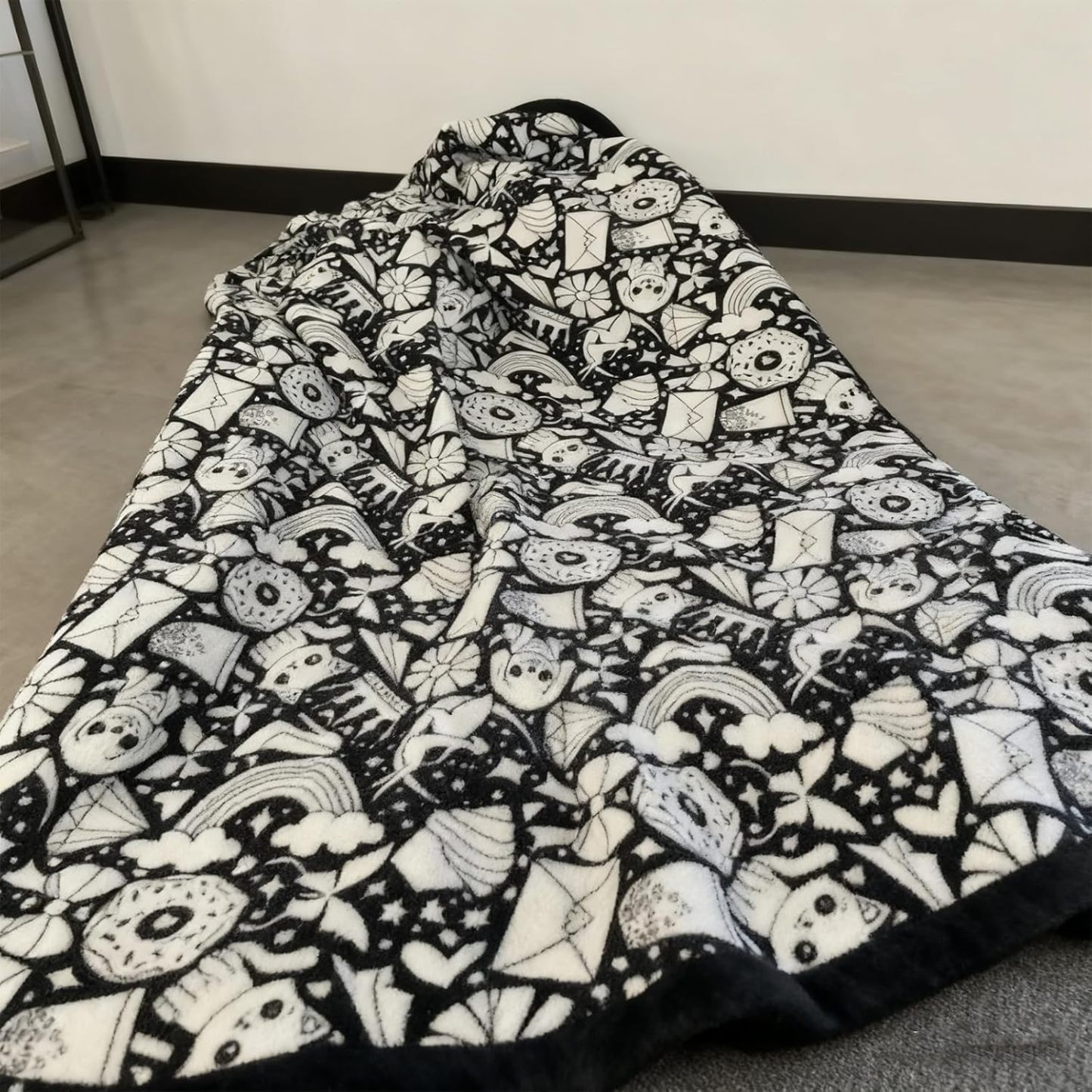 Creative Colorable Cotton Canvas Blanket