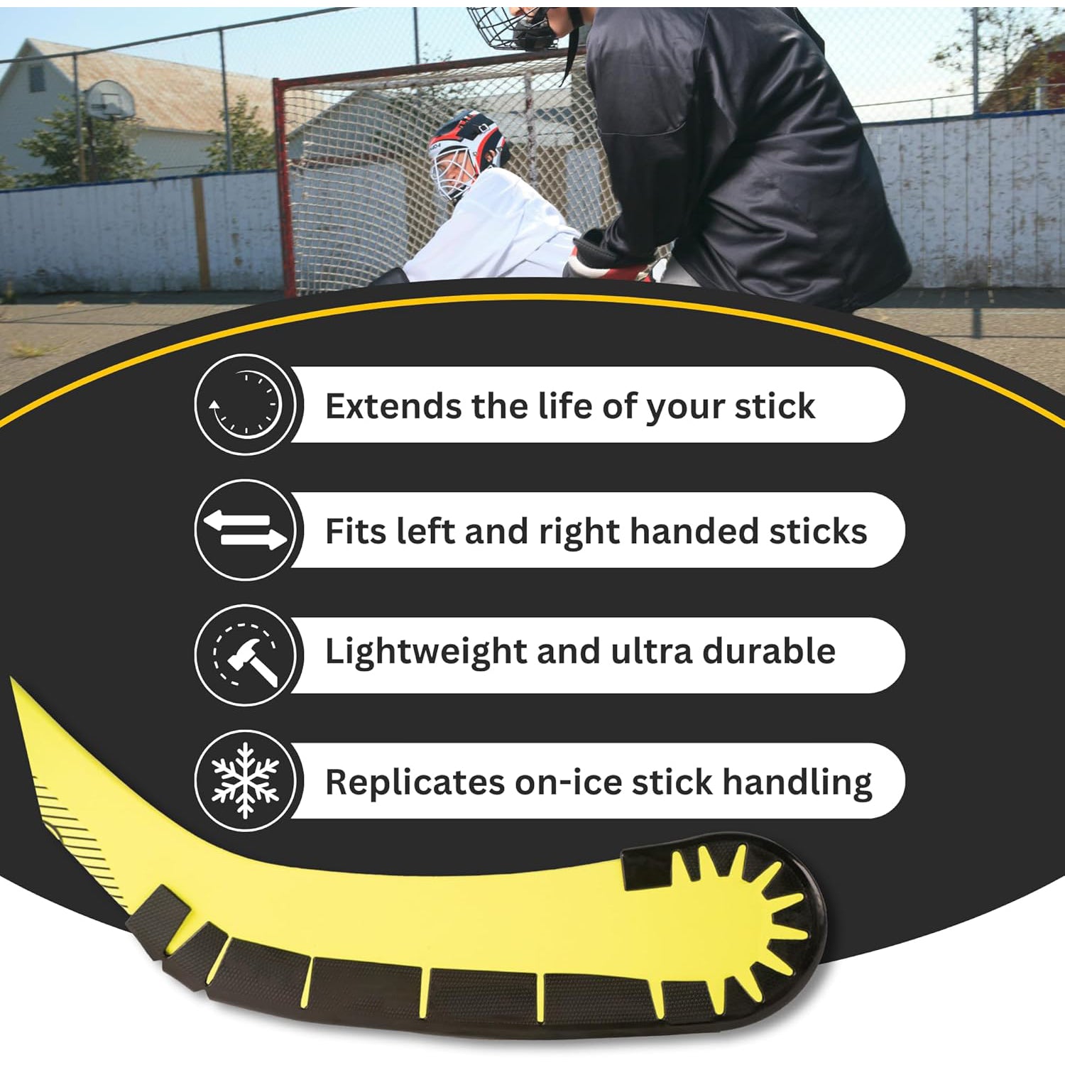 Wraparound Hockey Stick Blade Protector – Durable, Fits Youth and Adult Sticks