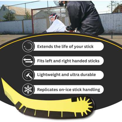 Wraparound Hockey Stick Blade Protector – Durable, Fits Youth and Adult Sticks