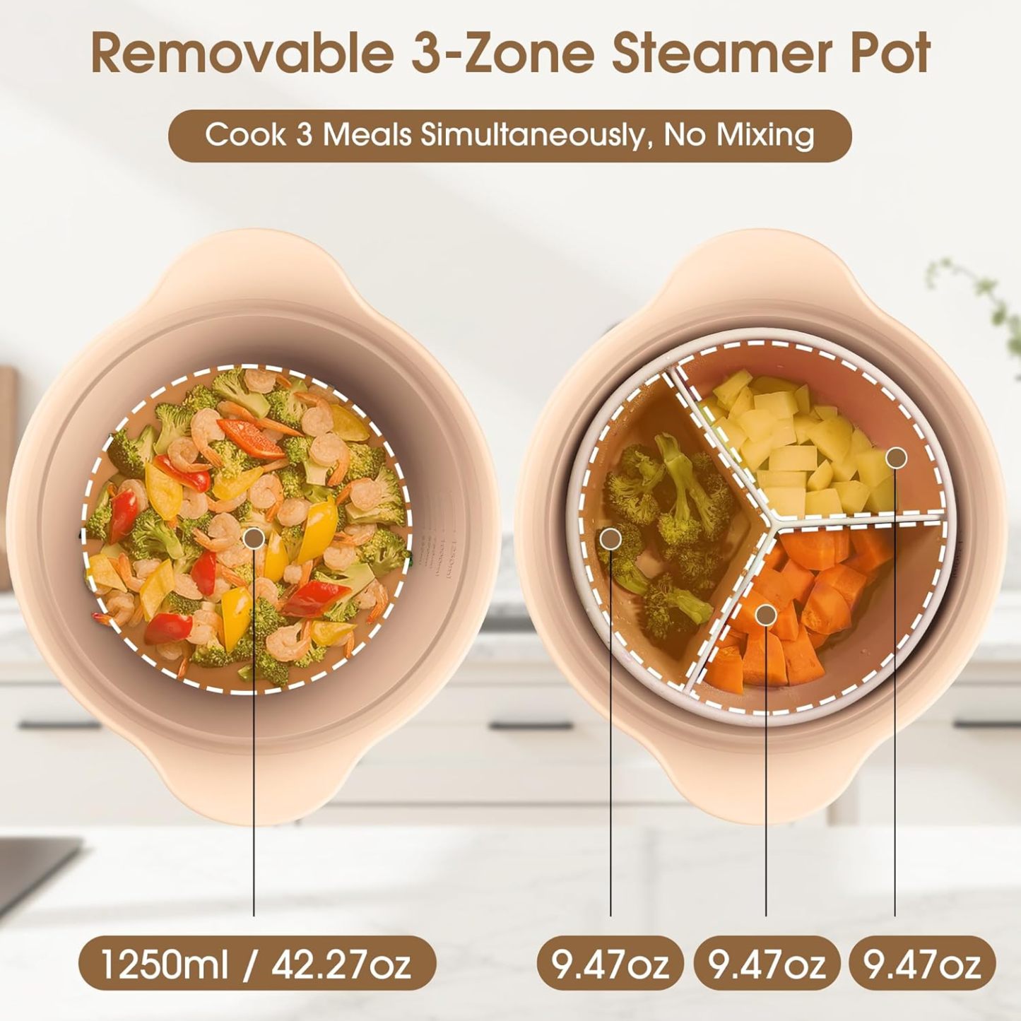 Microwave Silicone Steamer