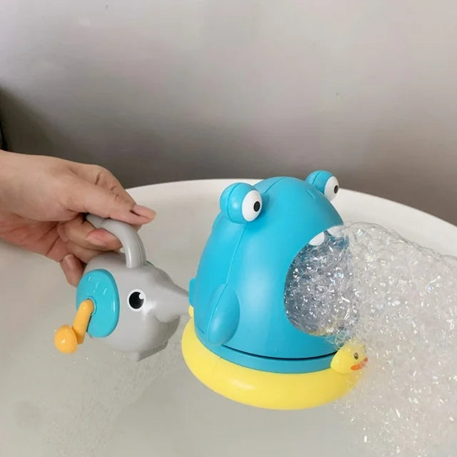 Creative shower bubble toys shaped like sharks or crabs