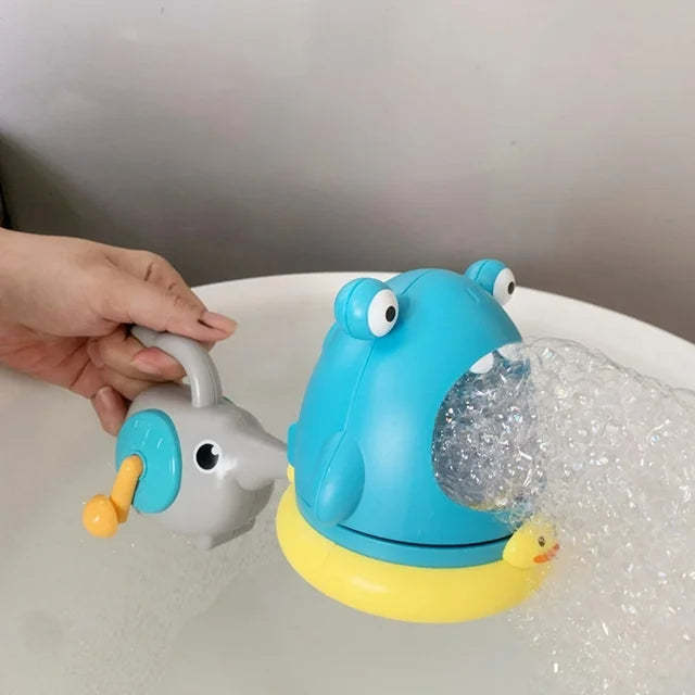 Creative shower bubble toys shaped like sharks or crabs